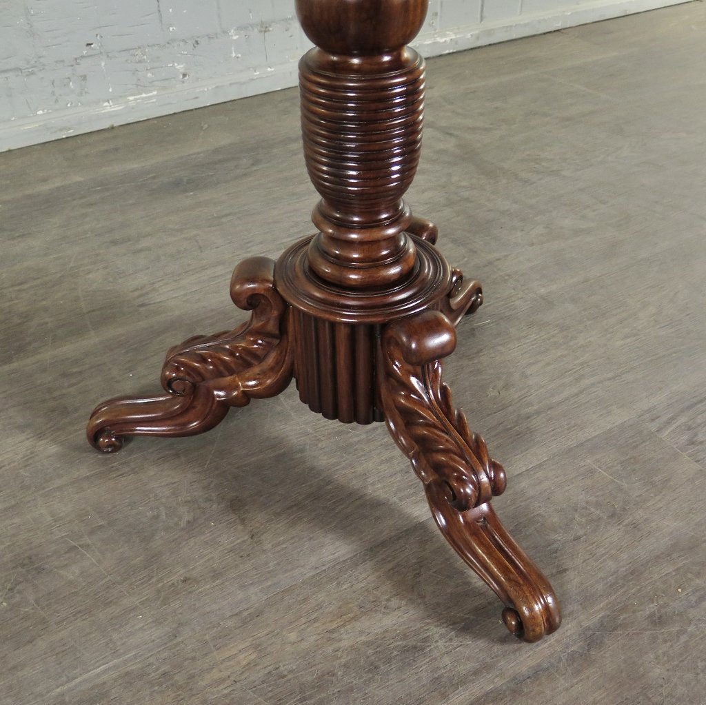 Klapptisch Spieltisch Beistelltisch Biedermeier 1860 Mahagoni