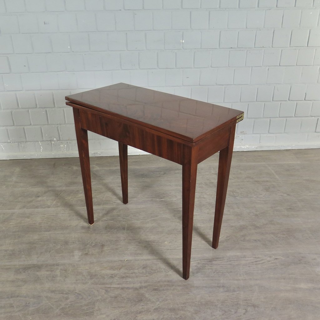 Klapptisch Spieltisch Beistelltisch Biedermeier 1830 Mahagoni