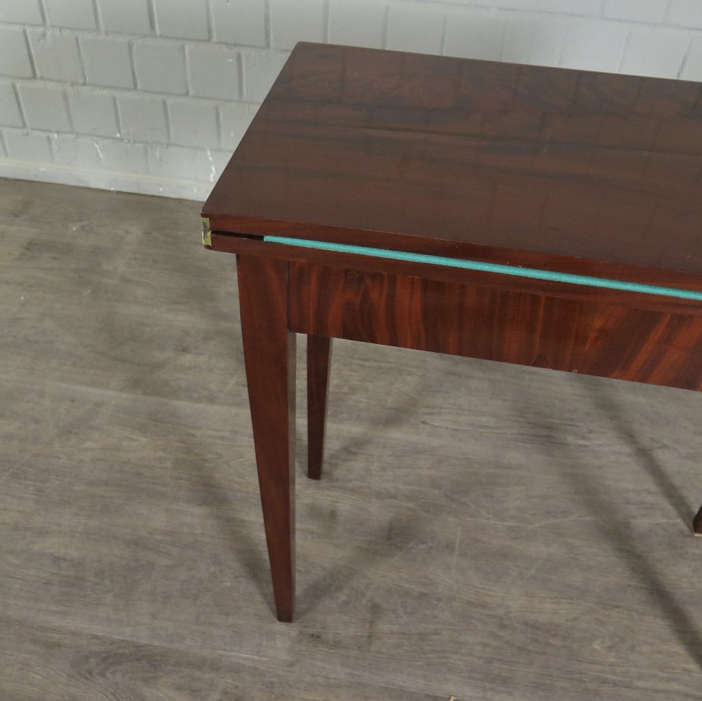 Klapptisch Spieltisch Beistelltisch Biedermeier 1830 Mahagoni
