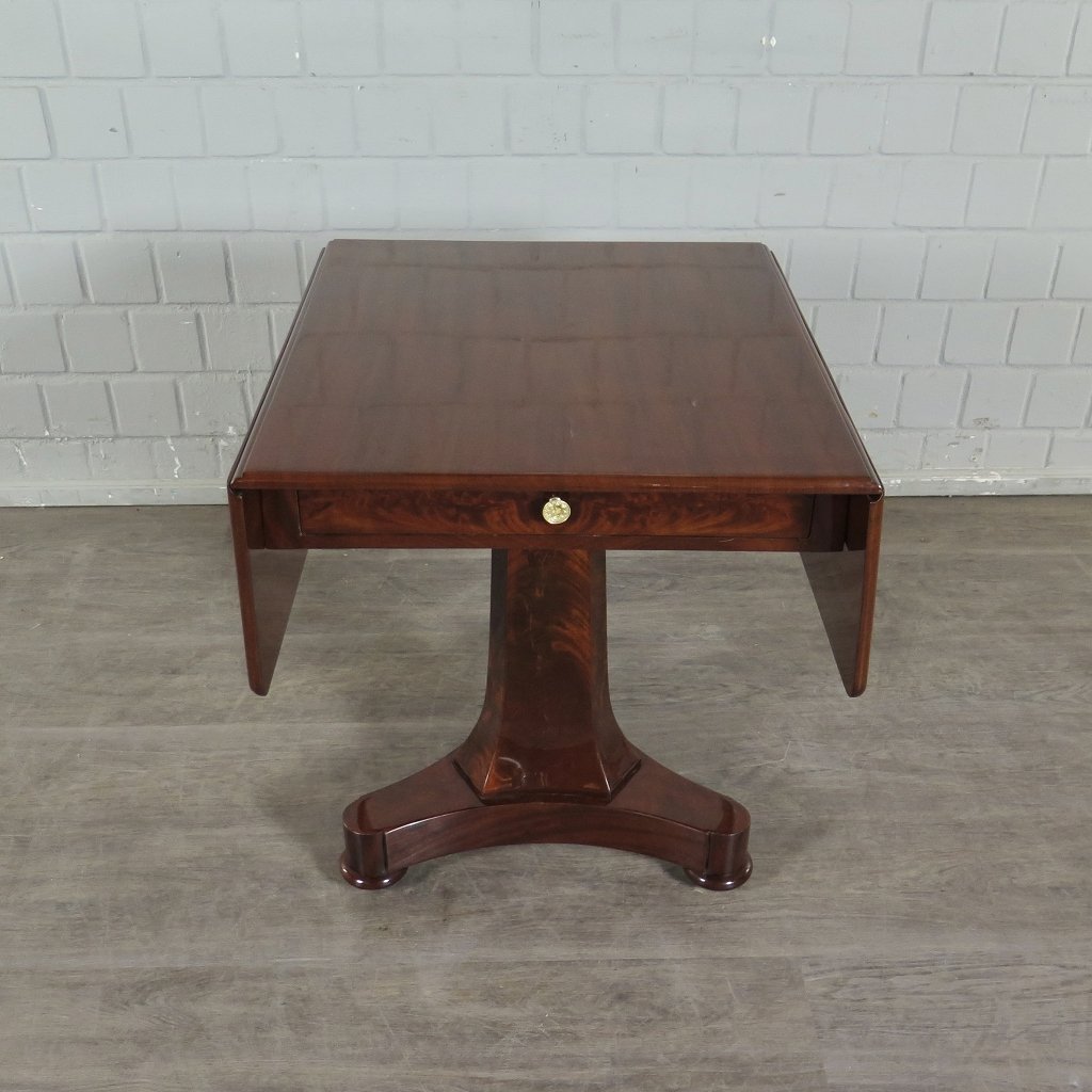 Klapptisch Salontisch Biedermeier 1840 Mahagoni