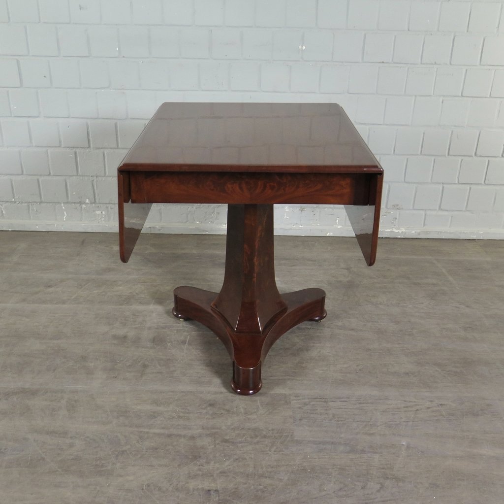 Klapptisch Salontisch Biedermeier 1840 Mahagoni