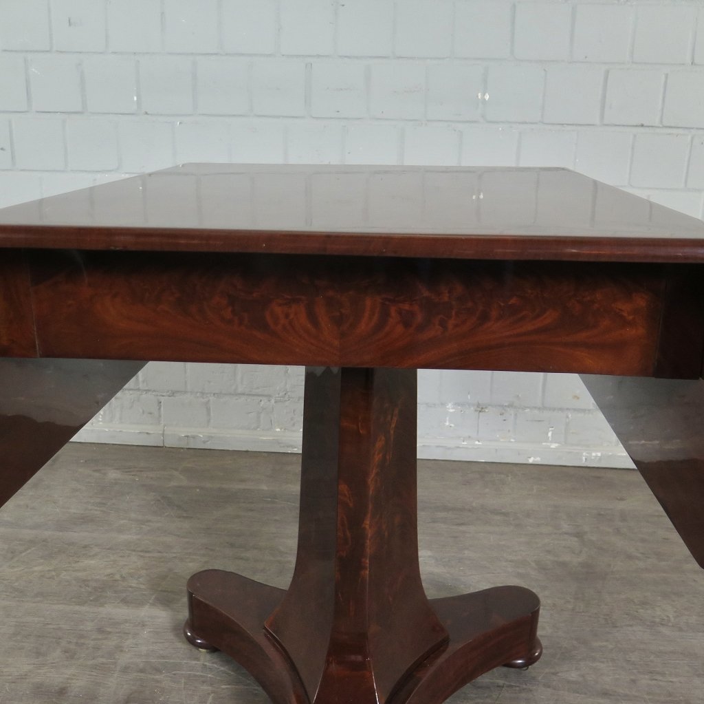 Klapptisch Salontisch Biedermeier 1840 Mahagoni