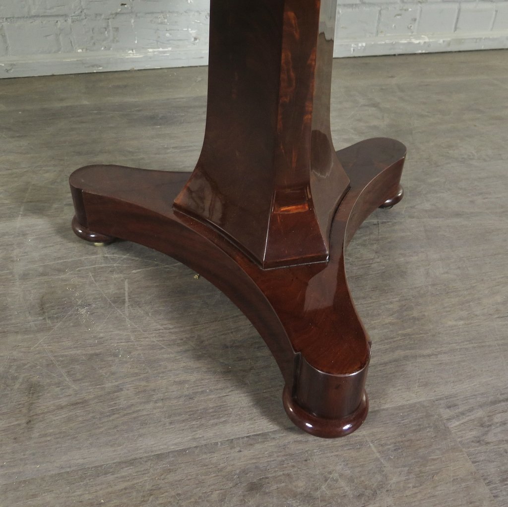 Klapptisch Salontisch Biedermeier 1840 Mahagoni