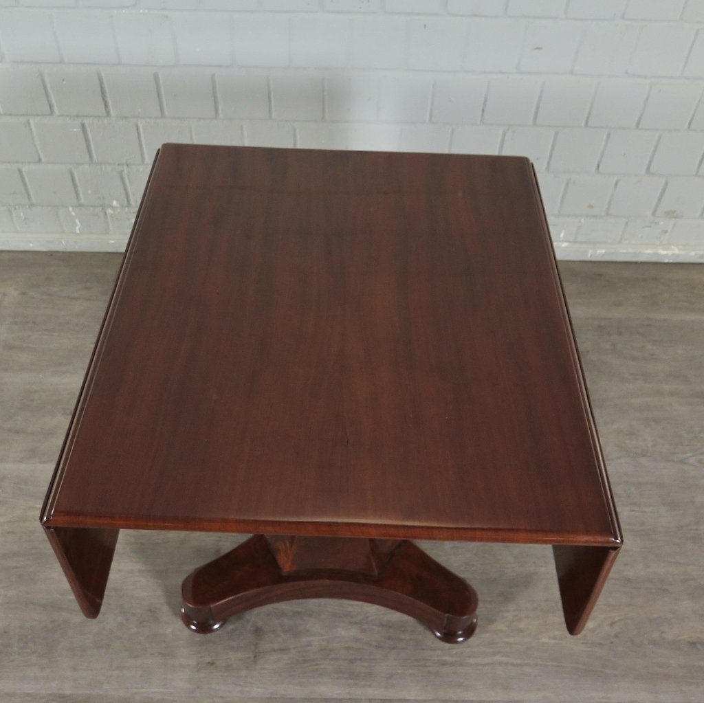 Klapptisch Salontisch Biedermeier 1840 Mahagoni