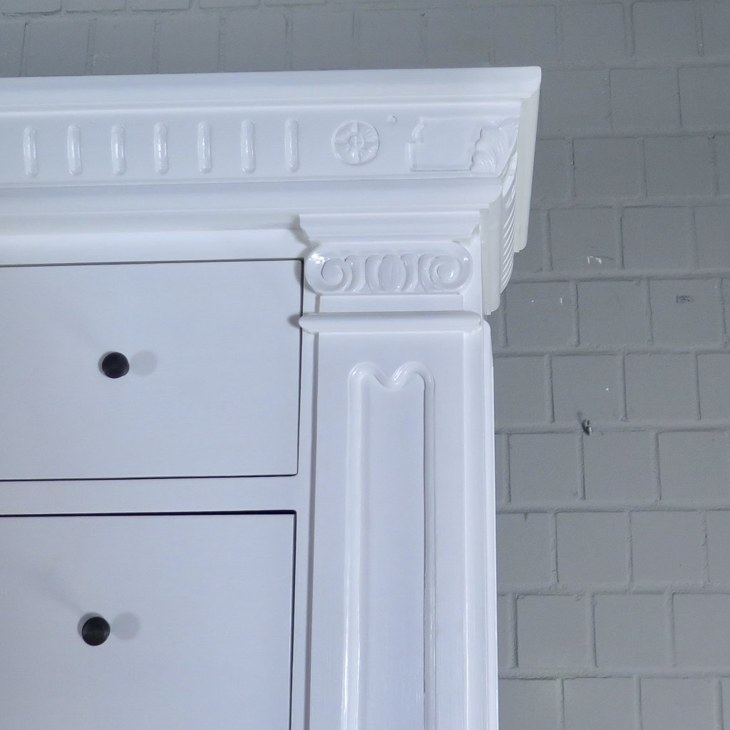 Apothekerschrank Ladenschrank Anna Teakholz 2,51 m