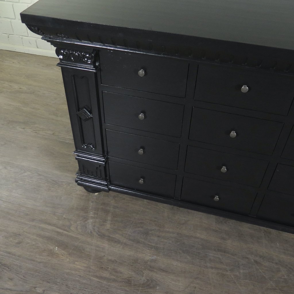 Apothekerschrank Sideboard Anna Massivholz  2,50 m