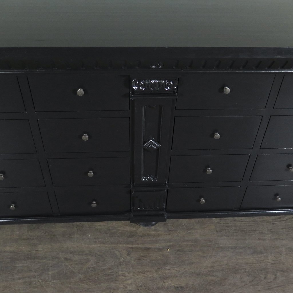 Apothekerschrank Sideboard Anna Massivholz  2,50 m