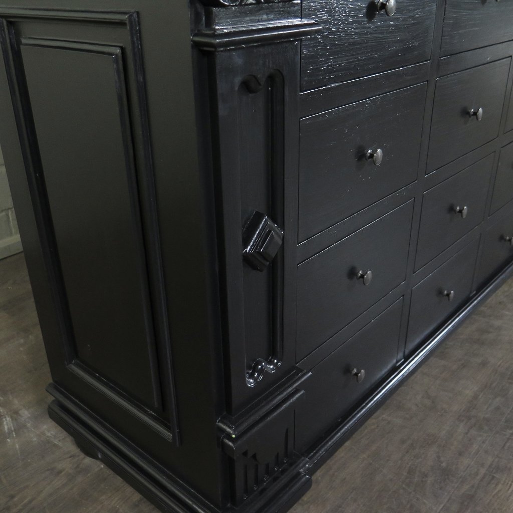 Apothekerschrank Sideboard Anna Massivholz  2,50 m