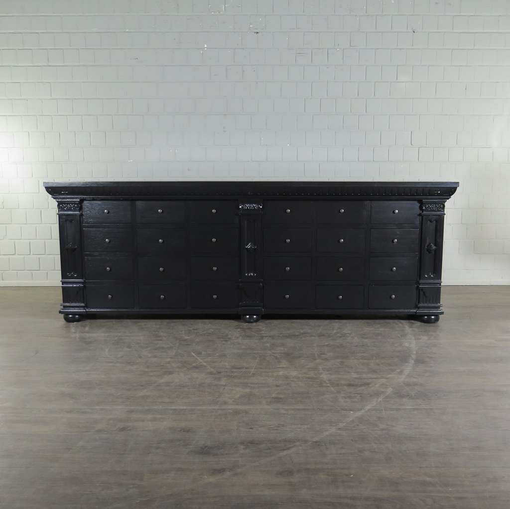 Apothekerschrank Sideboard Anna Massivholz  2,50 m