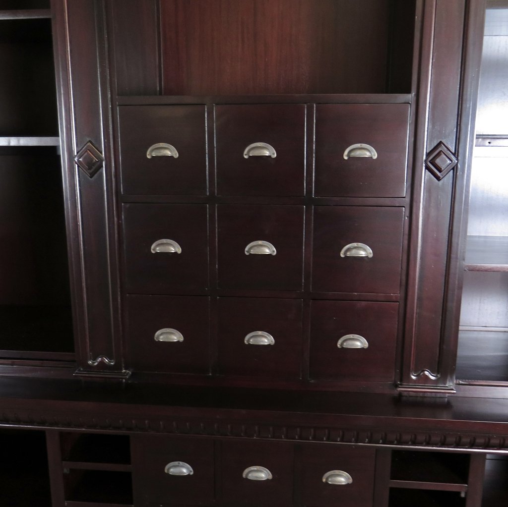 Regal Schrank Bella Mahagoni 2,30 m