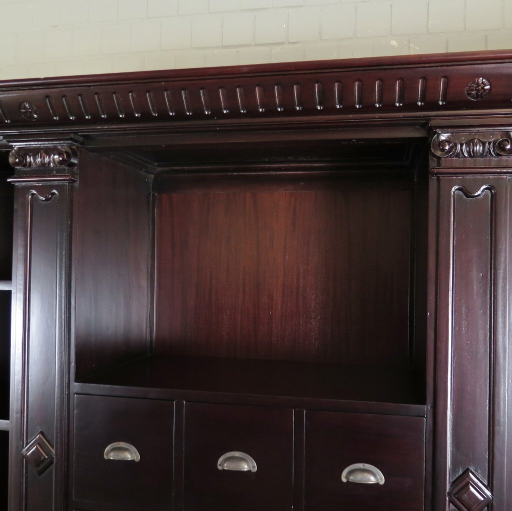 Regal Schrank Bella Mahagoni 2,30 m