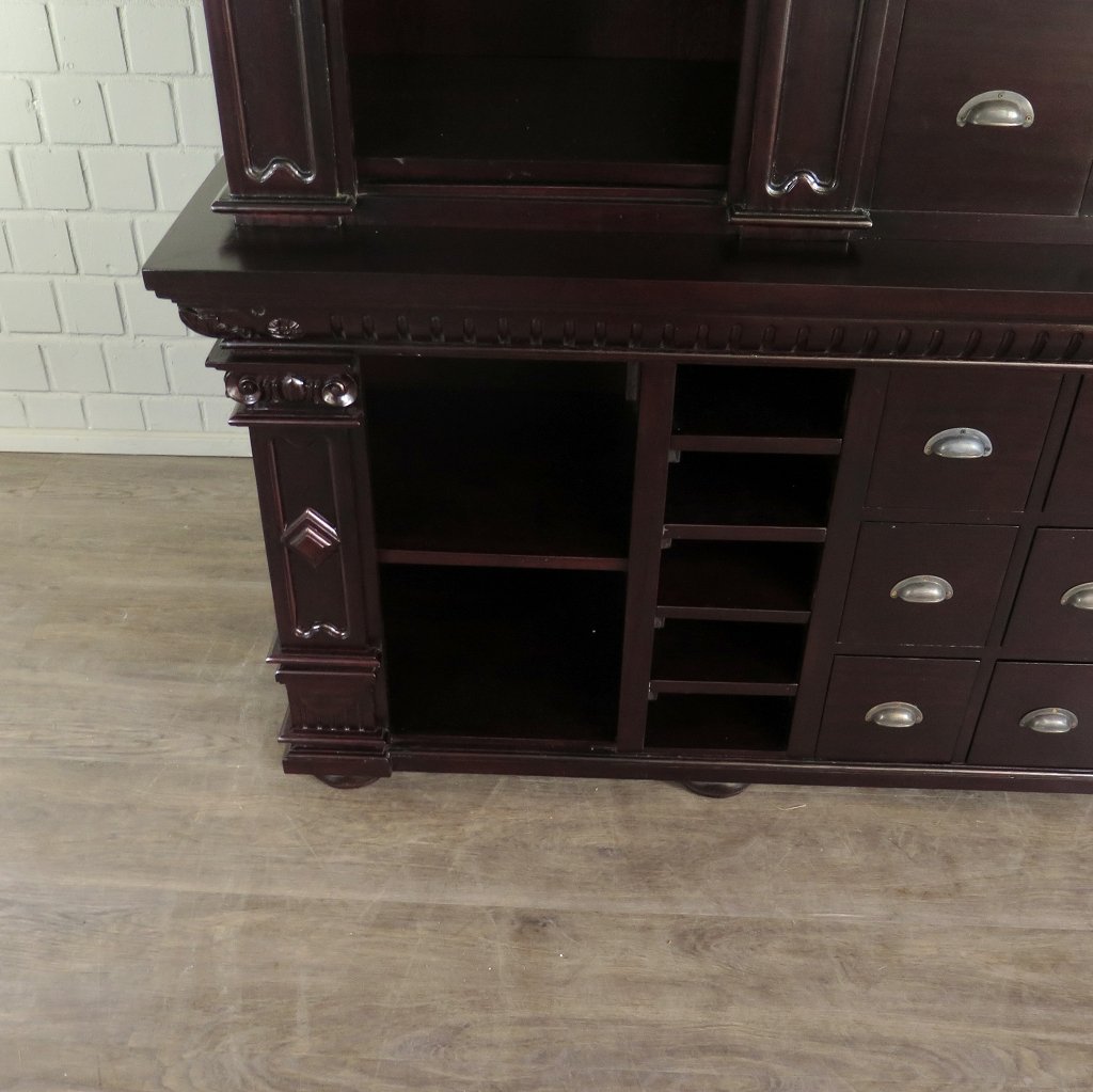 Regal Schrank Bella Mahagoni 2,30 m