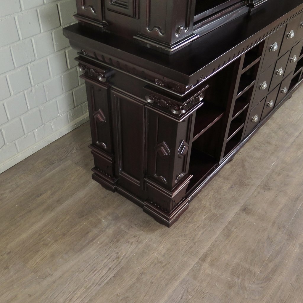 Regal Schrank Bella Mahagoni 2,30 m