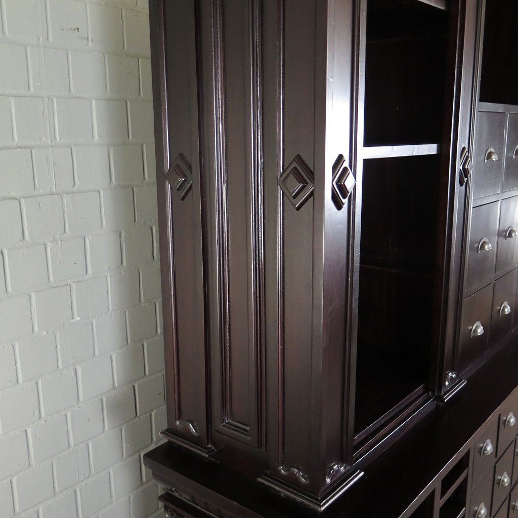 Regal Schrank Bella Mahagoni 2,30 m