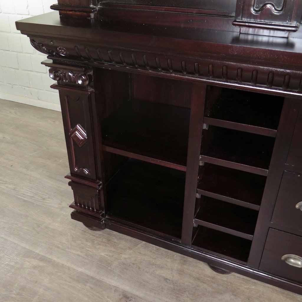 Regal Schrank Bella Mahagoni 2,30 m