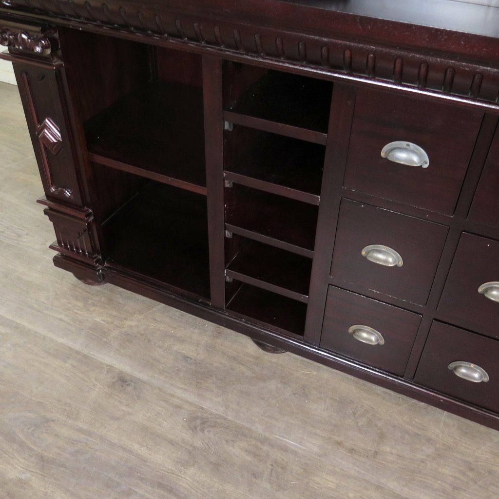 Regal Schrank Bella Mahagoni 2,30 m