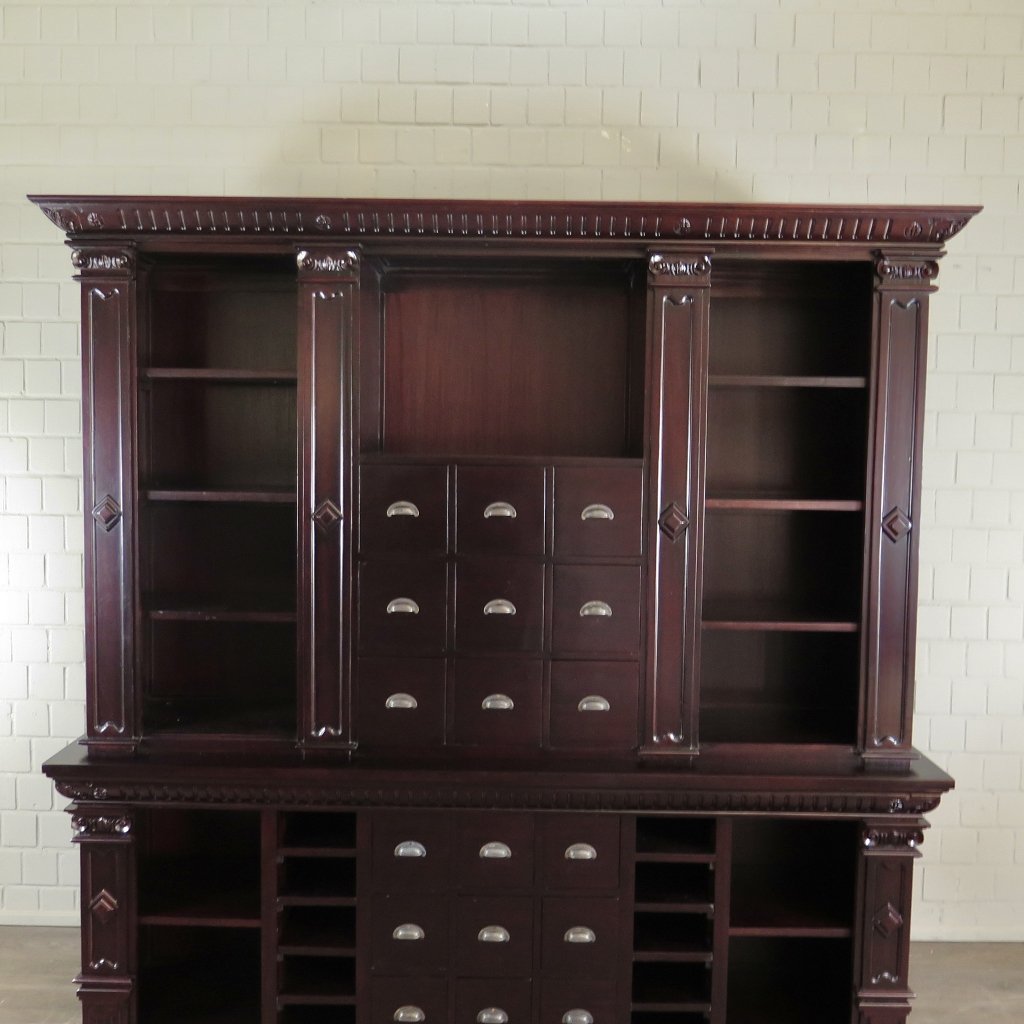 Regal Schrank Bella Mahagoni 2,30 m