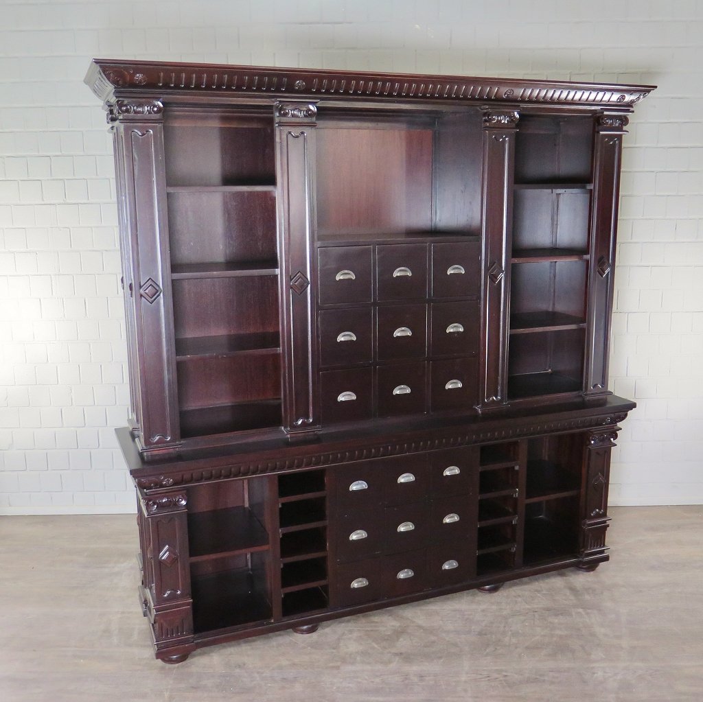 Regal Schrank Bella Mahagoni 2,30 m