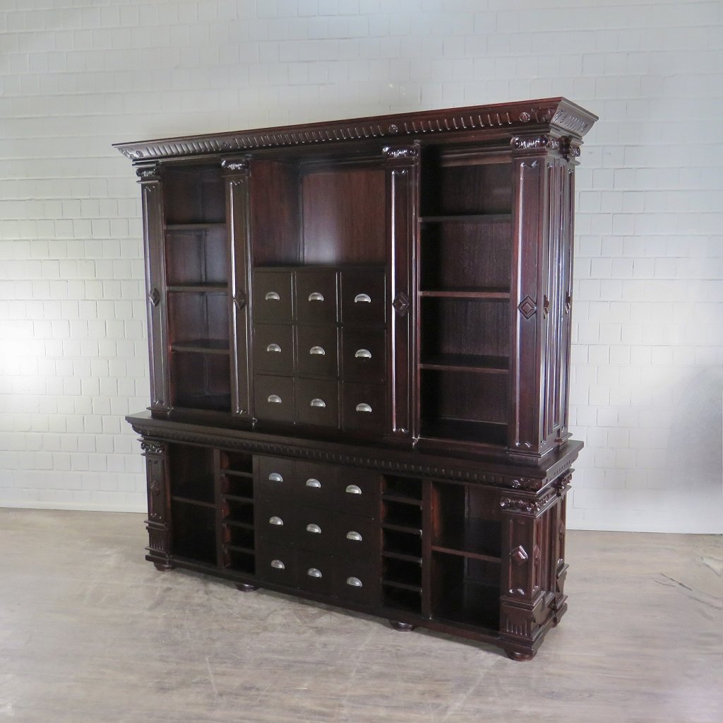 Regal Schrank Bella Mahagoni 2,30 m