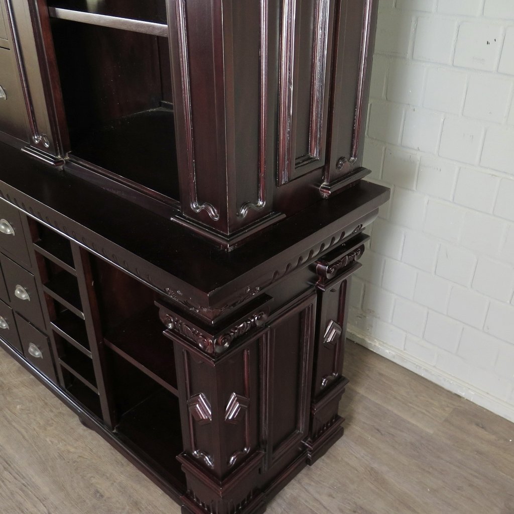 Regal Schrank Bella Mahagoni 2,30 m