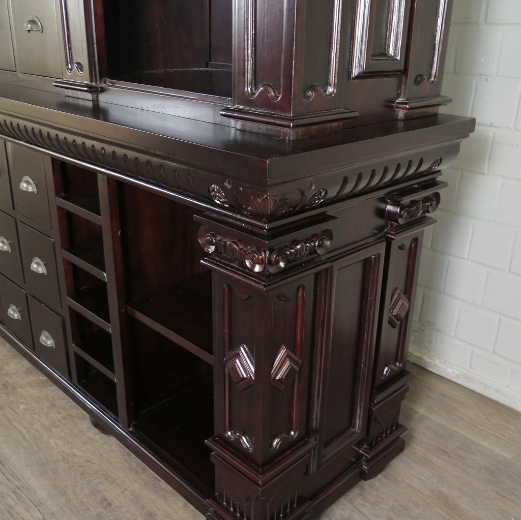 Regal Schrank Bella Mahagoni 2,30 m