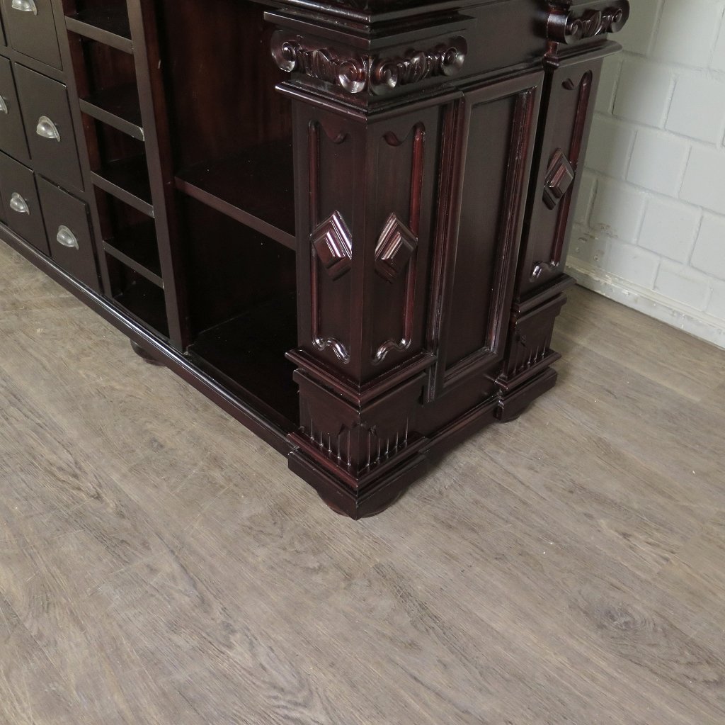 Regal Schrank Bella Mahagoni 2,30 m