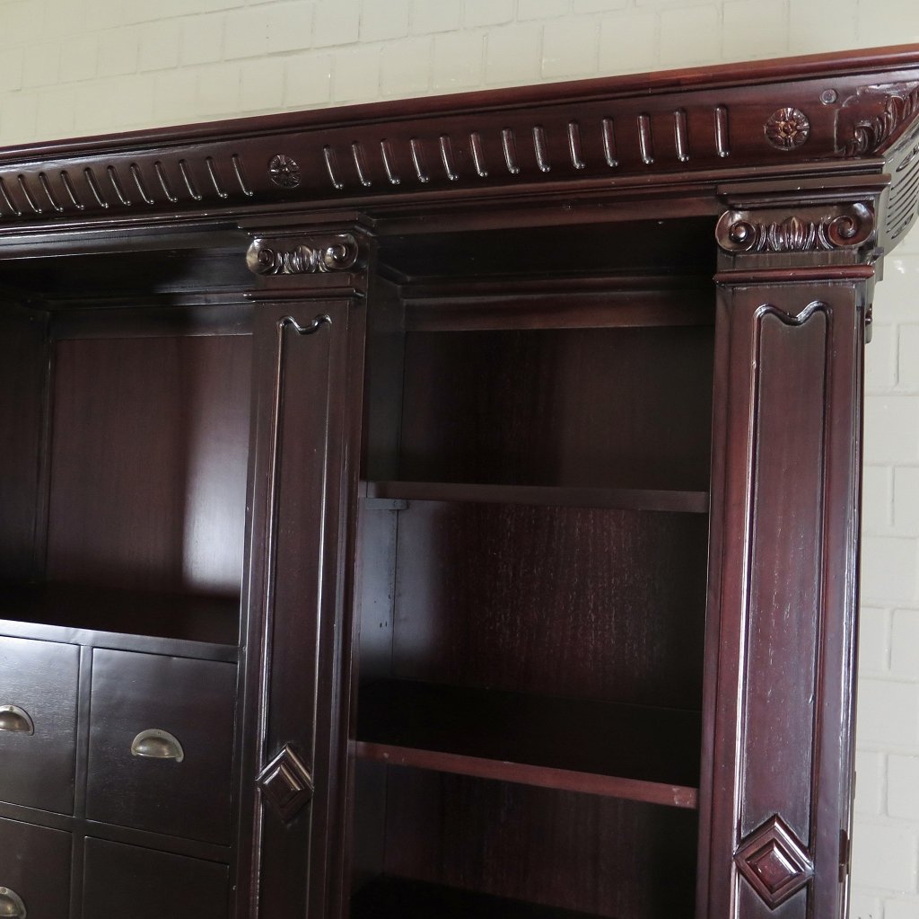 Regal Schrank Bella Mahagoni 2,30 m