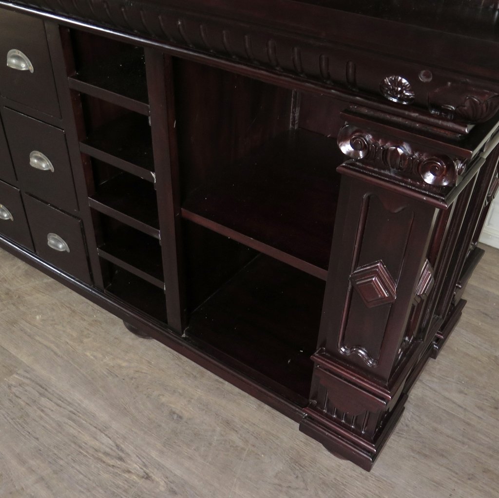 Regal Schrank Bella Mahagoni 2,30 m