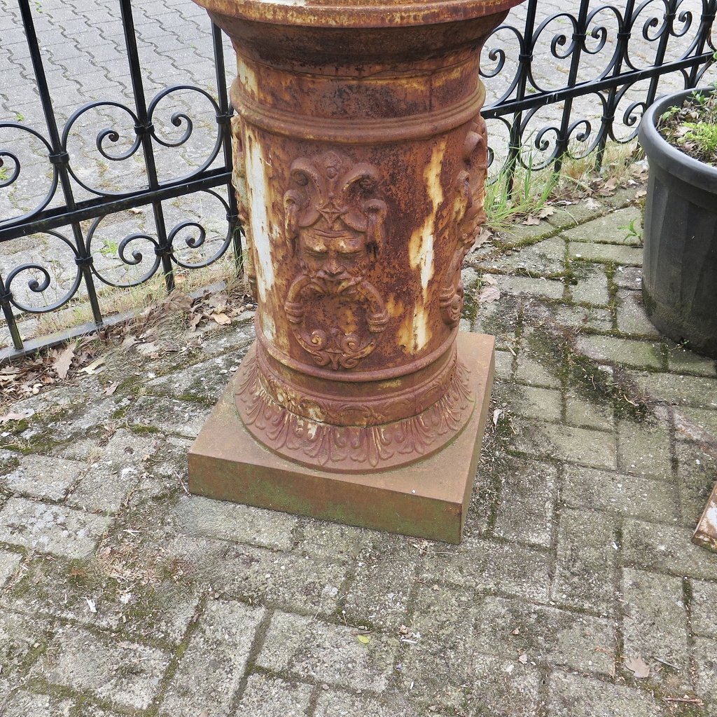 Blumenkübel Amphore auf Sockel Gusseisen 2,08 m