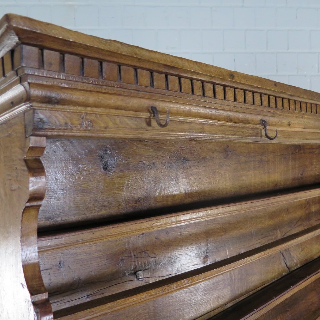 Tellerschrank Buffetschrank Barock 1700 Eiche