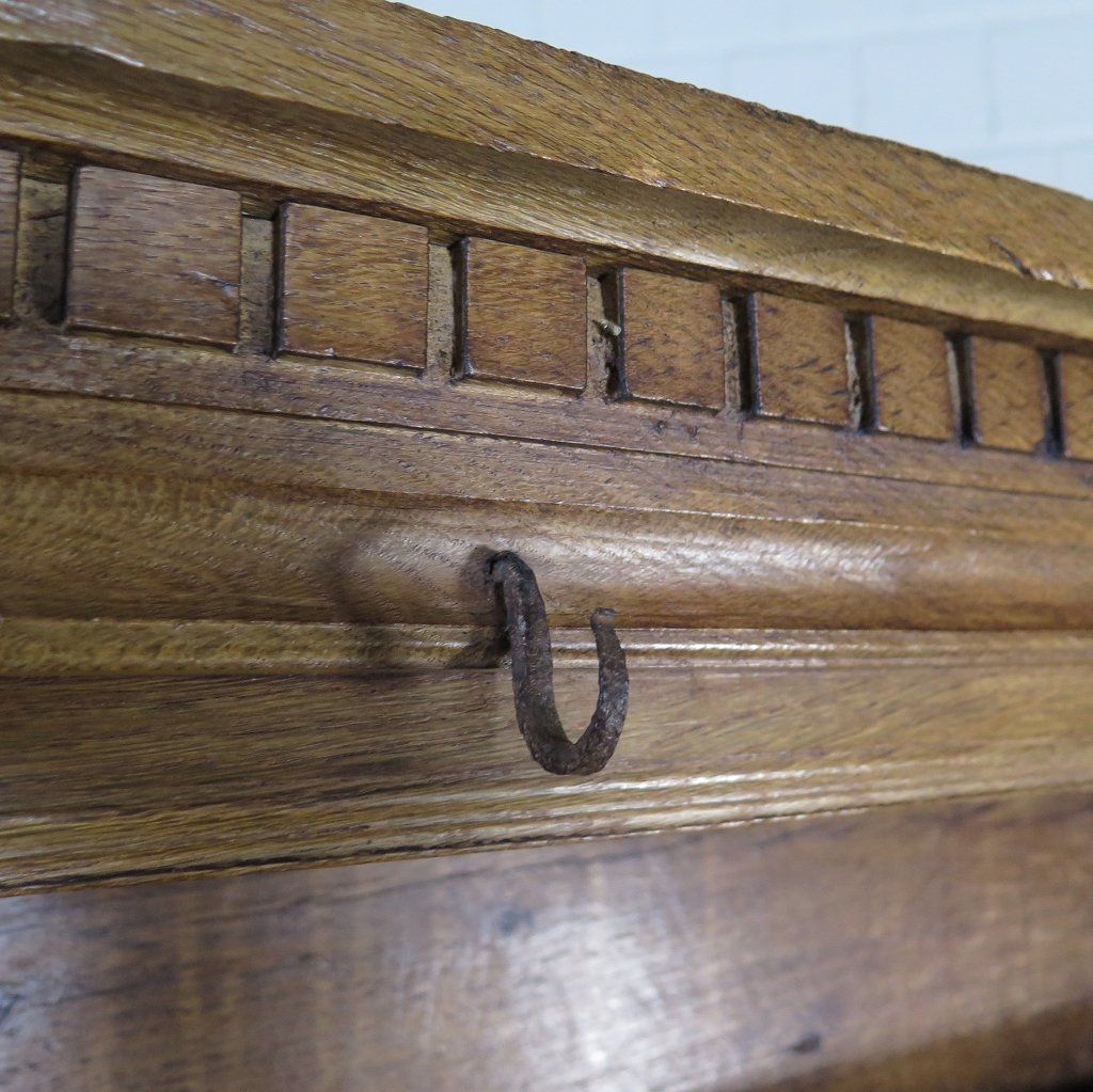 Tellerschrank Buffetschrank Barock 1700 Eiche