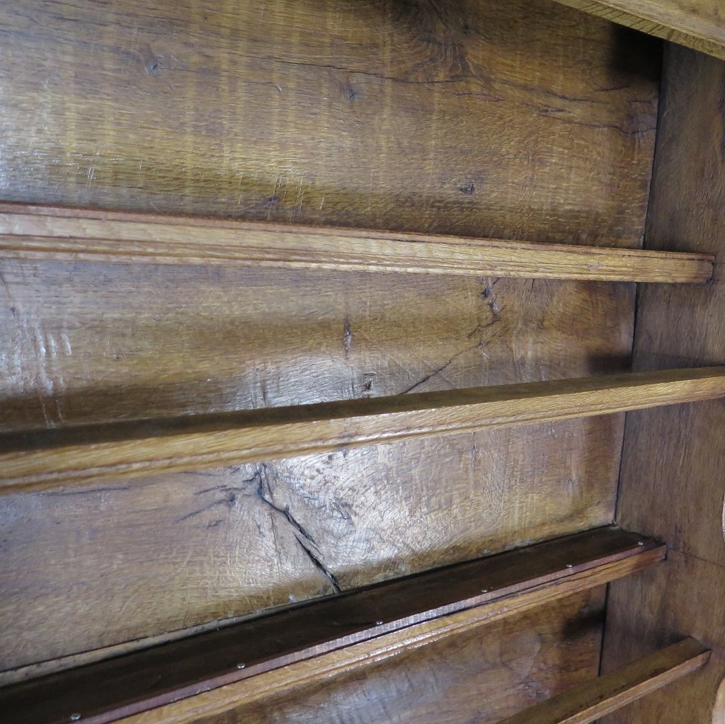 Tellerschrank Buffetschrank Barock 1700 Eiche