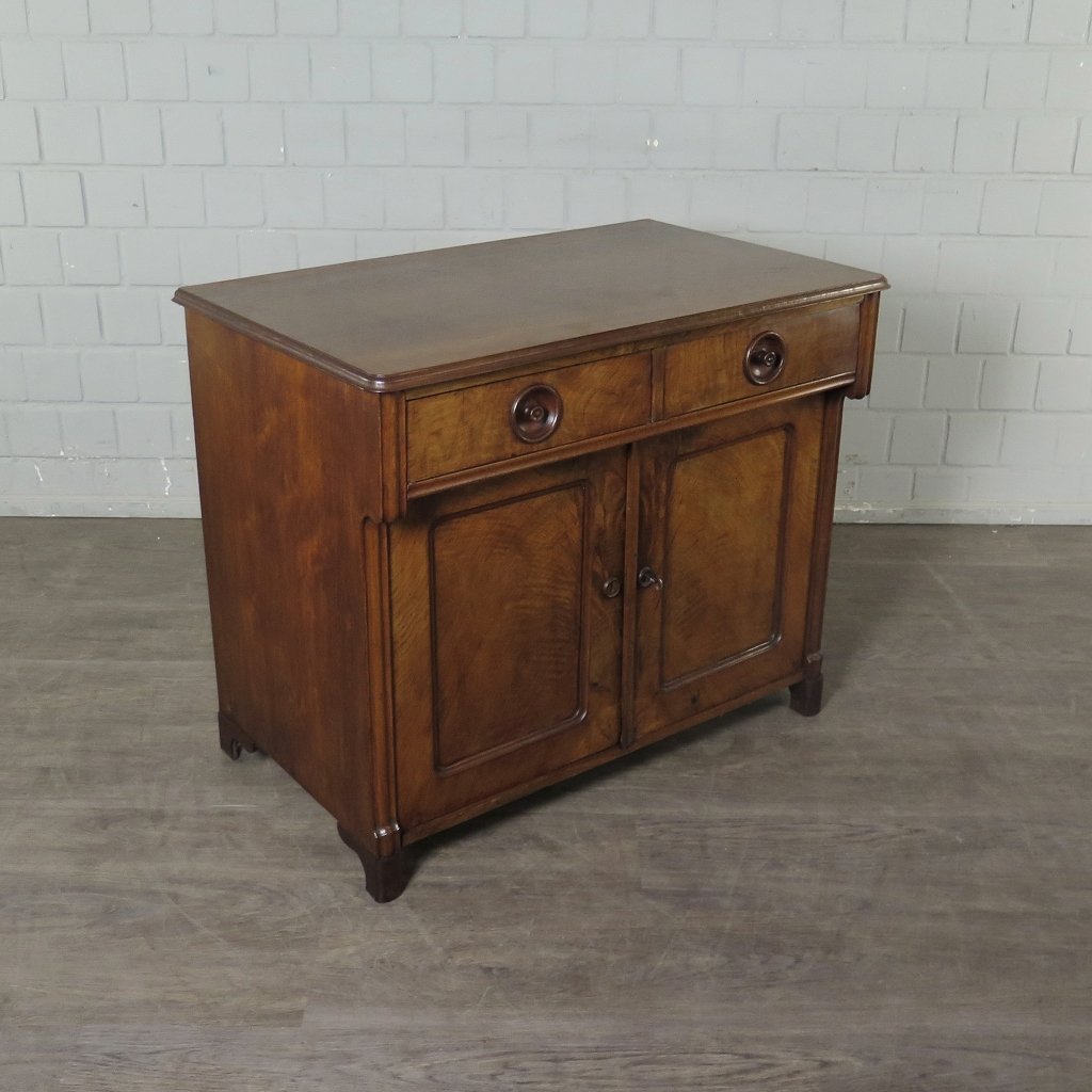 Anrichte Halbschrank Biedermeier 1850 Mahagoni  