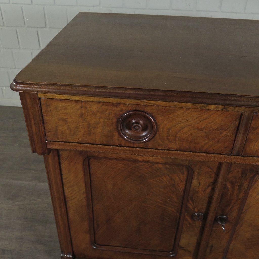 Anrichte Halbschrank Biedermeier 1850 Mahagoni