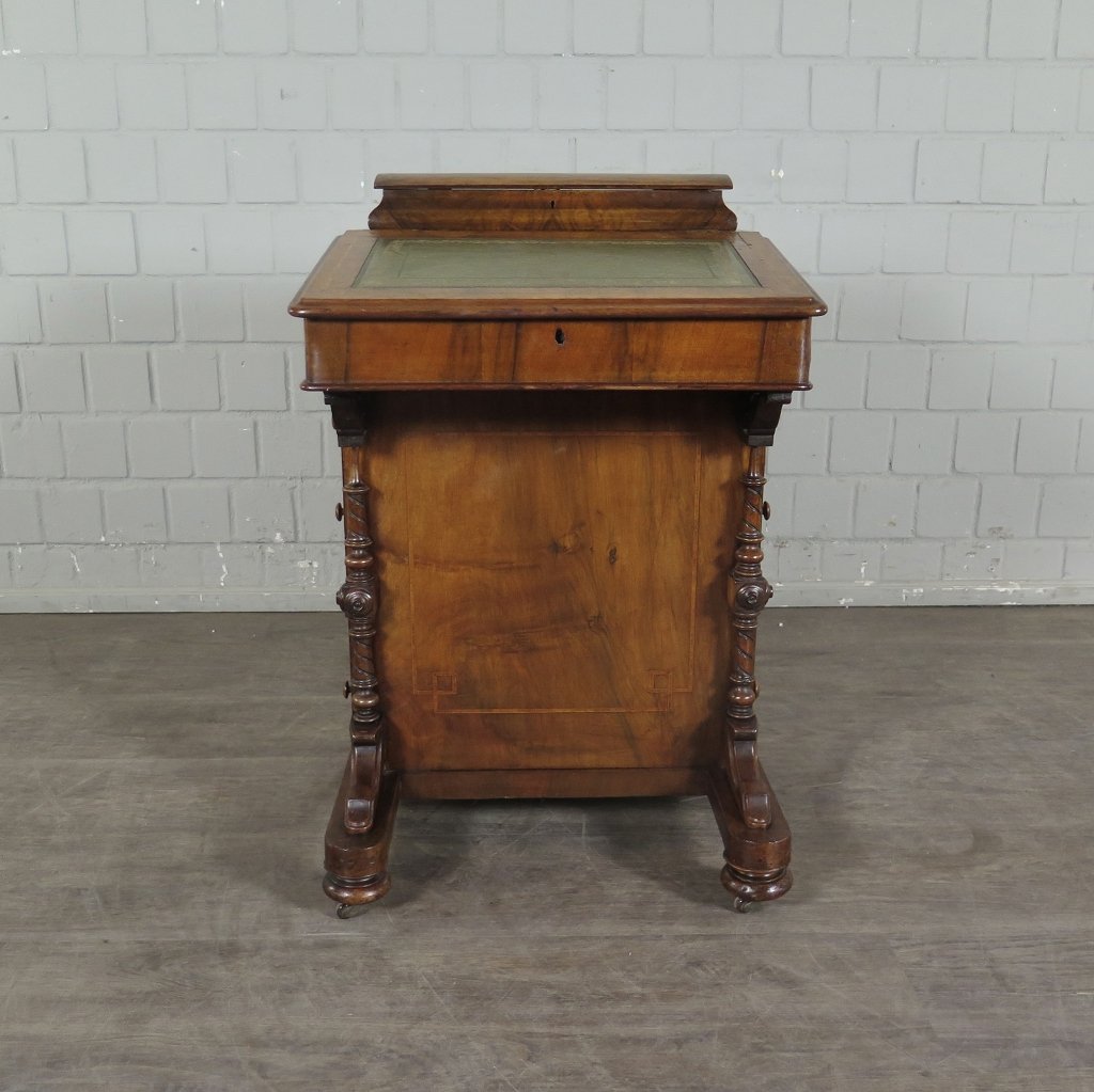 Schreibpult Schreibtisch Viktorianischer Stil 1880 Nussbaum