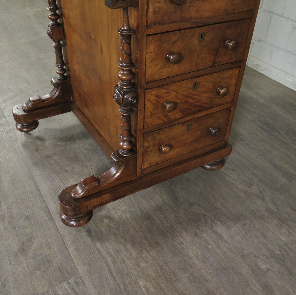 Schreibpult Schreibtisch Viktorianischer Stil 1880 Nussbaum