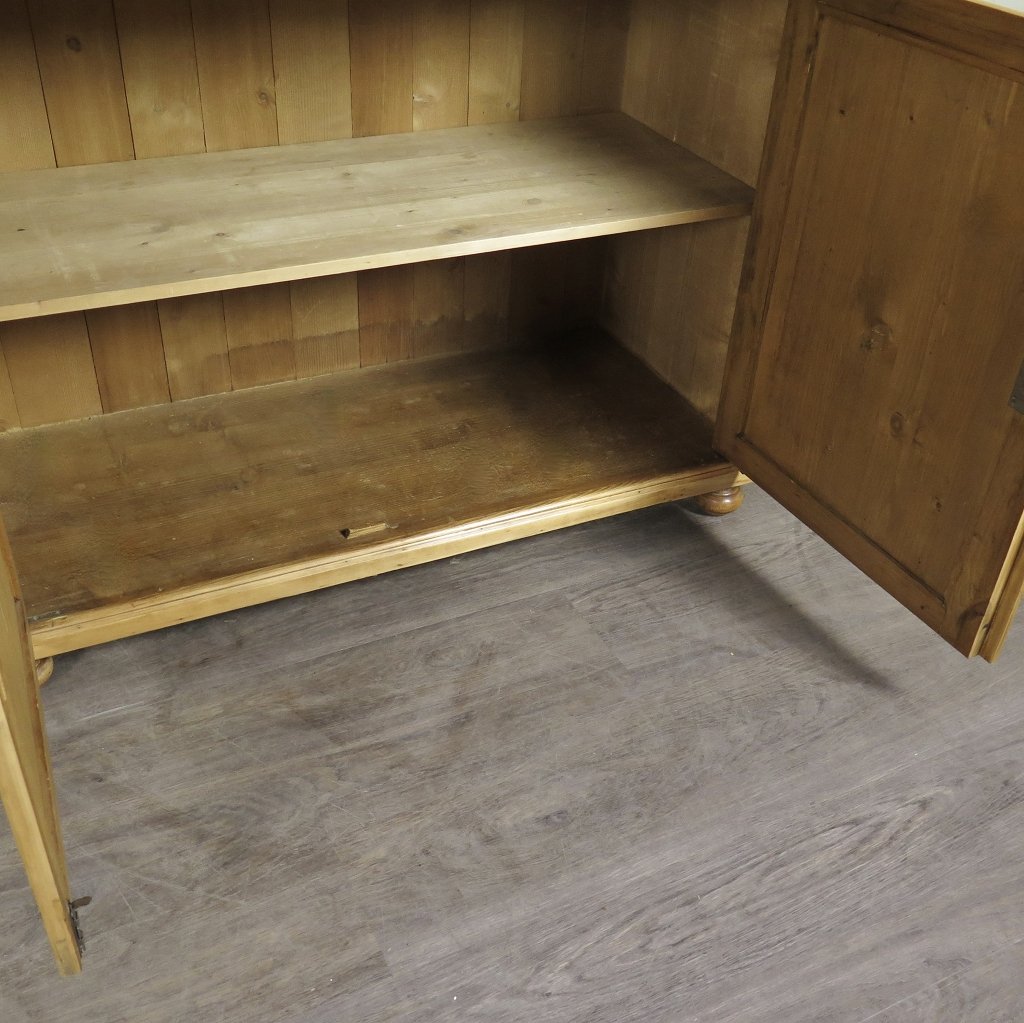 Vitrine Bücherschrank 1,18 m Kiefer