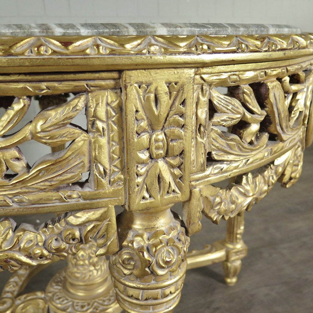 Tisch Beistelltisch Barockstil Ø 1,06 m