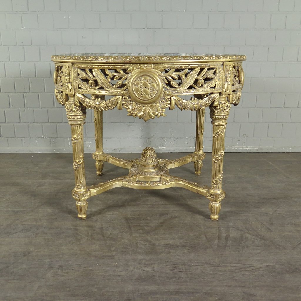 Tisch Beistelltisch Barockstil Ø 1,06 m
