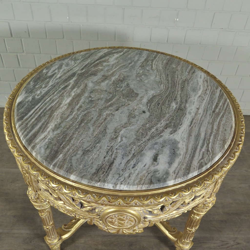 Tisch Beistelltisch Barockstil Ø 1,06 m