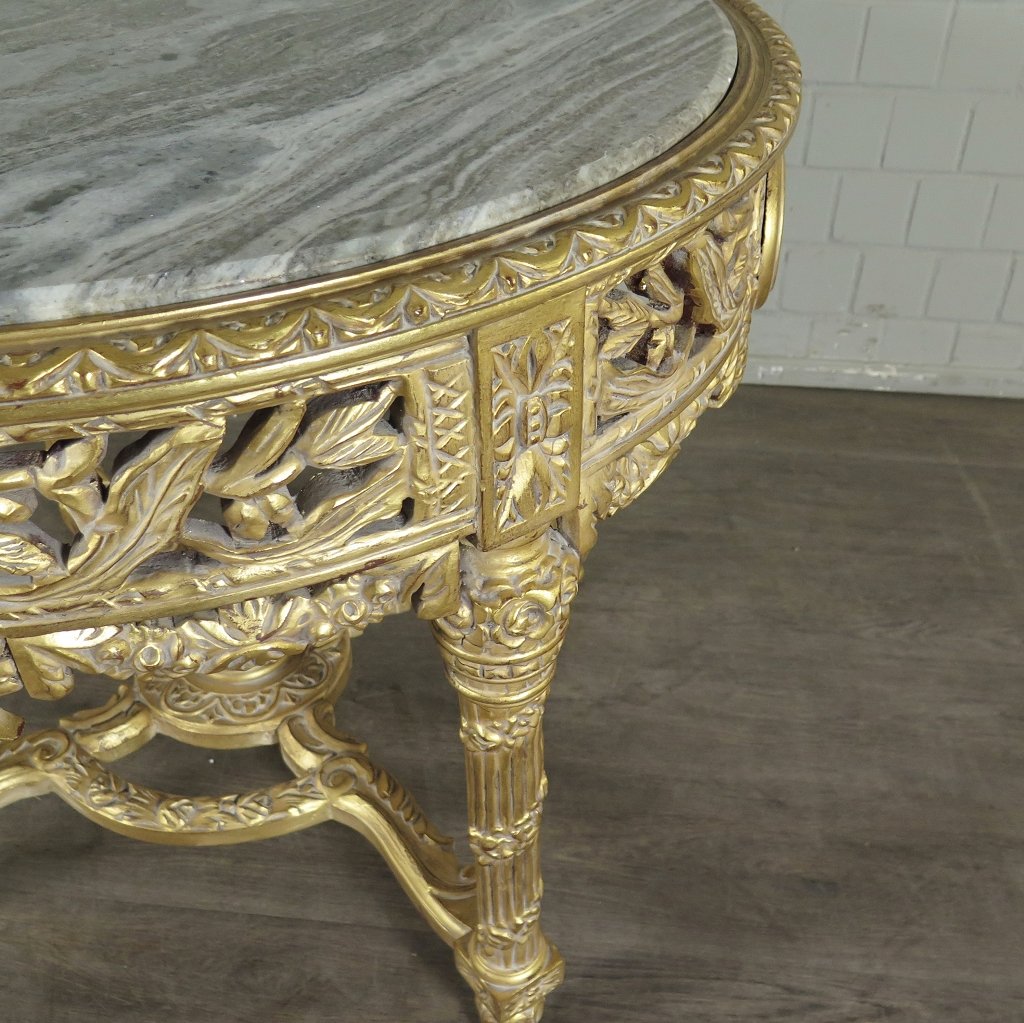Tisch Beistelltisch Barockstil Ø 1,06 m