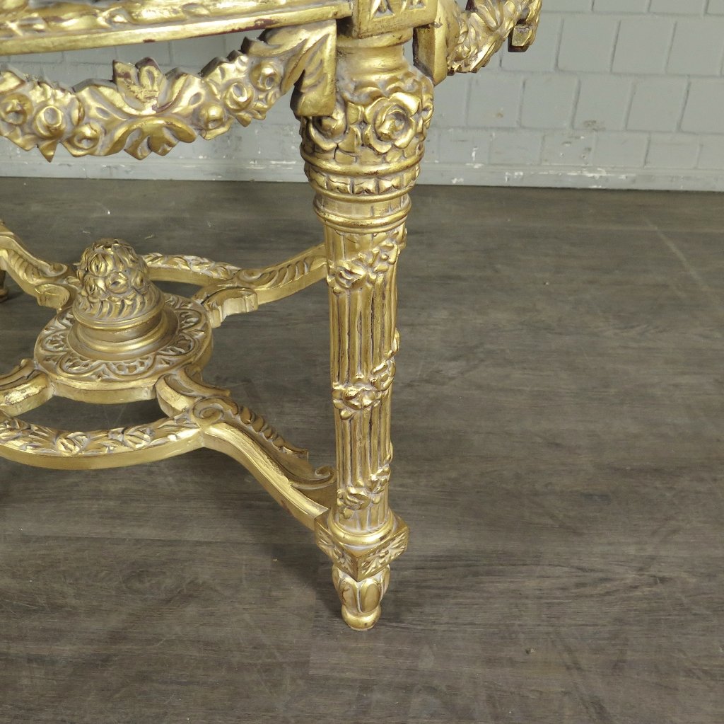 Tisch Beistelltisch Barockstil Ø 1,06 m