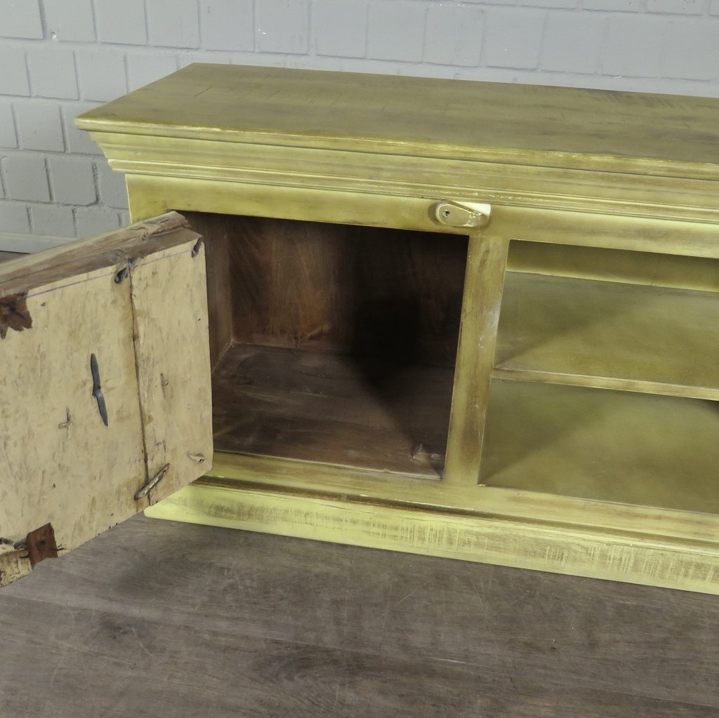 TV-Möbel Sideboard Mangoholz 1,50 m - immagine 13