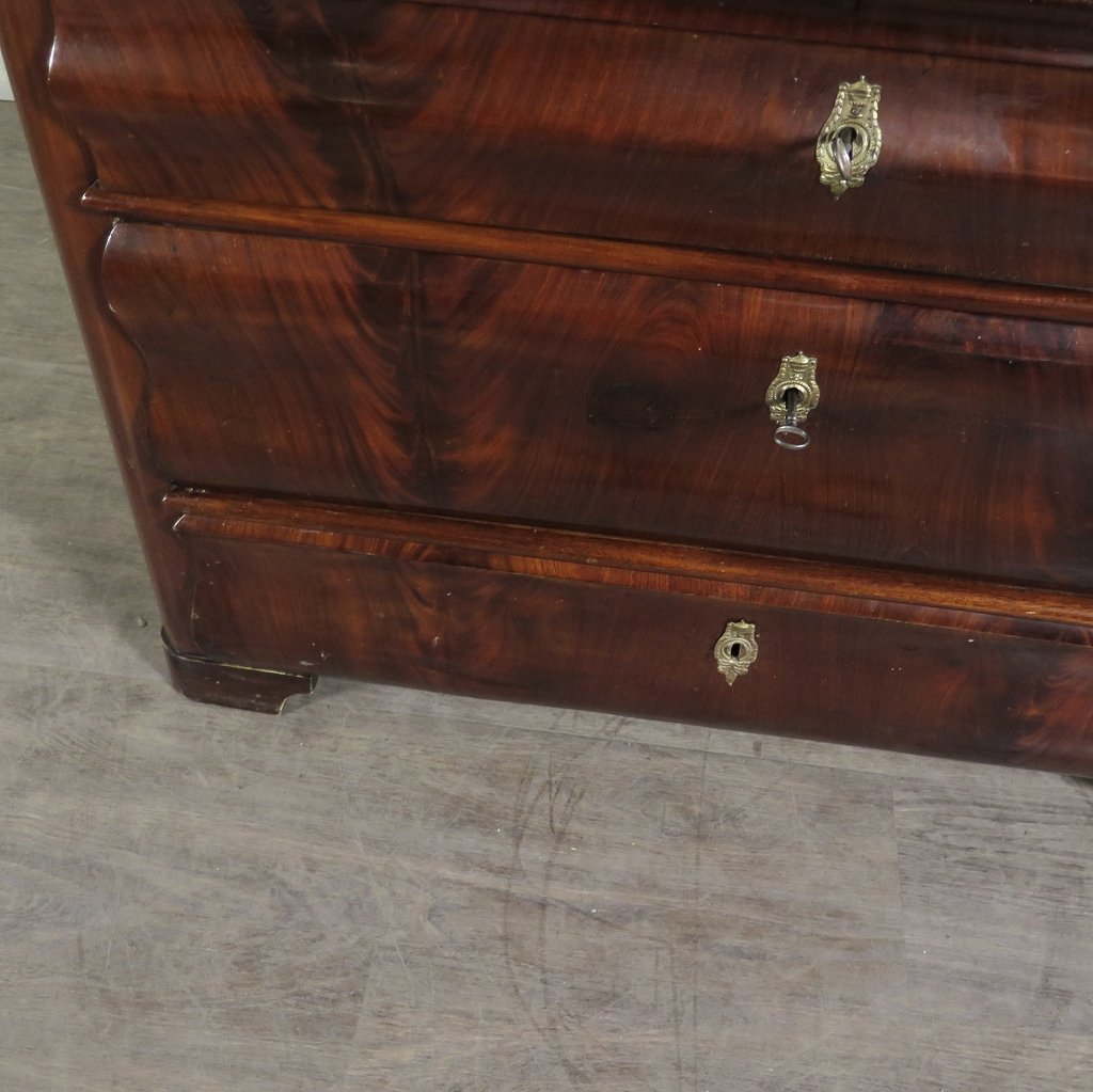Sekretär Biedermeier 1850 Mahagoni