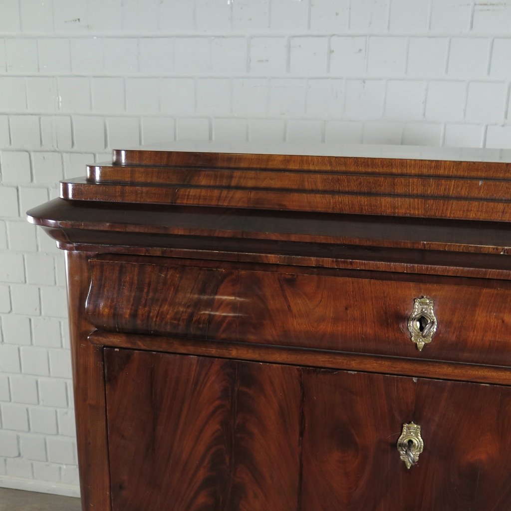 Sekretär Biedermeier 1850 Mahagoni