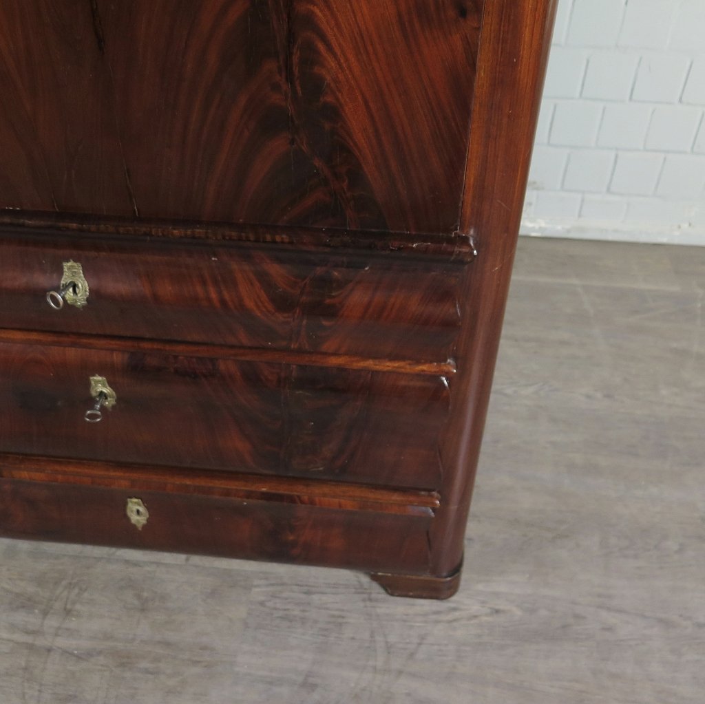 Sekretär Biedermeier 1850 Mahagoni