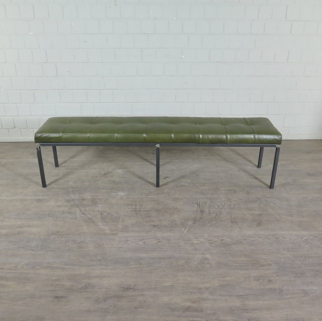 Bank Sitzbank Industrial Design Leder 1,80 m - immagine 2