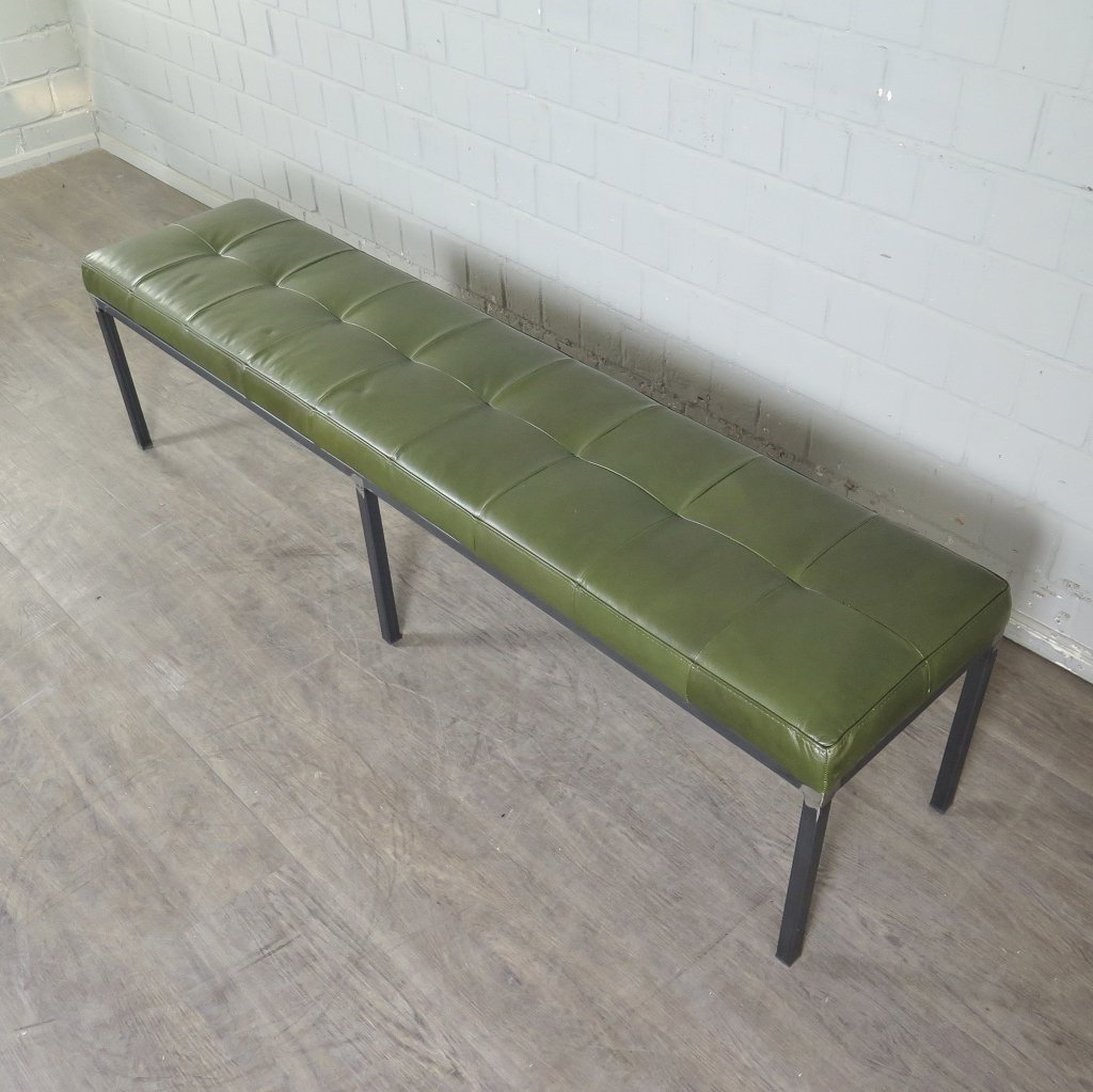 Bank Sitzbank Industrial Design Leder 1,80 m - immagine 11
