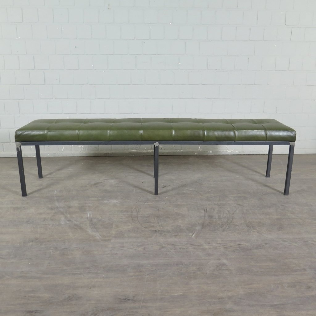 Bank Sitzbank Industrial Design Leder 1,80 m - immagine 3