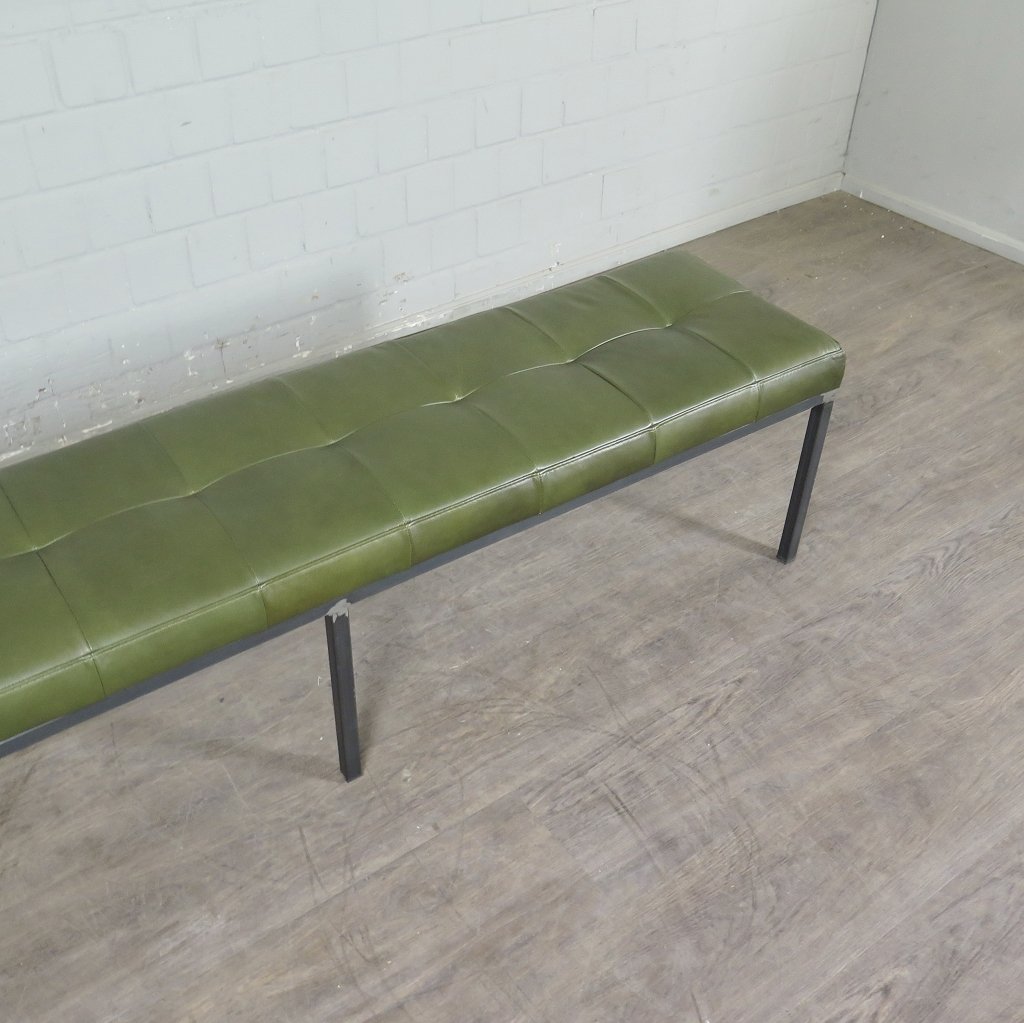 Bank Sitzbank Industrial Design Leder 1,80 m - immagine 5